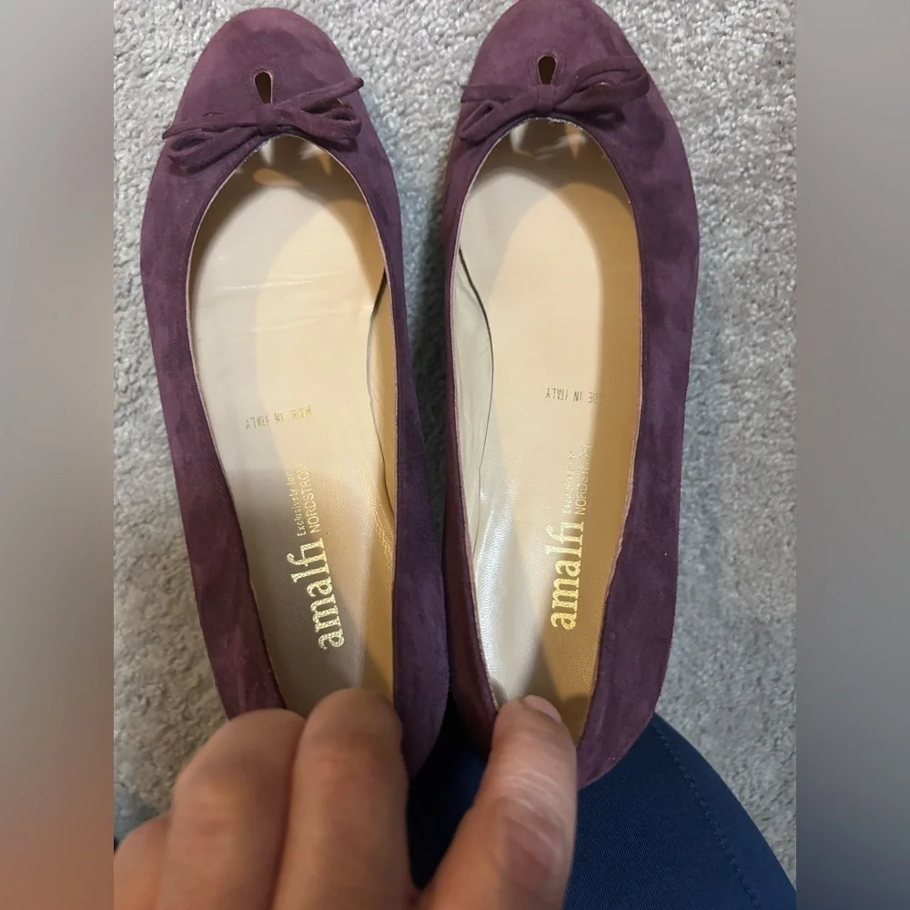 AMALFI SHOES WOMEN PURPLE SIZE 10.5 B - Picture 3 of 15